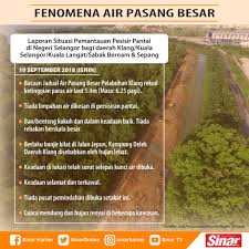 Antara lokasi jadual terkini air laut pasang surut 2020 di malaysia: Sinaronline On Twitter Bacaan Jadual Air Pasang Besar Pelabuhan Klang Rekod Ketinggian Paras Air Laut 5 4 Meter