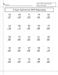 You need the free acrobat reader to view and print pdf files. Digit Minus Subtraction With No Regrouping Regroup Worksheet 3digit 2digit Noregrouping Primary Colors Preschool First Grade Math Pdf Practice K5 Learning 1 Number Bonds 2nd Calamityjanetheshow