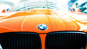 In 2014 bmw produced more than two million vehicles. Wallpaper Bmw Logo Orange Car 5120x2880 Uhd 5k Picture Image
