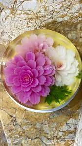Pin By Carlos Vargas On 3d Gelatin Art Jelly Cake 3d Jelly Cake Jelly Flower