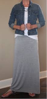 Black And White Maxi Skirt Outfit Wear It For Less How To Wear Denim Jacket Fashion Clothes