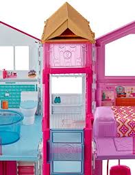 La casa di malibu di barbie è composta da quattro stanze e un'area relax sul tetto, con tanti dettagli realistici, rendono questa nuova casa di barbie davvero raffinatissima. Barbie Dly32 La Casa Di Malibu Con Accessori E Colori Vivaci Articoli Online Le Migliori Offerte Del Web