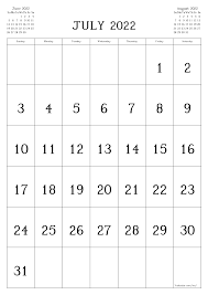 July 2022 Printable Calendars And Planners Pdf Templates For Goodnotes Notability Remarkable 7calendar