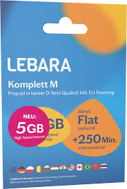 Eine prepaid karte ohne internet die man nur zum telefonieren verwenden kann wird kaum noch der kauf einer prepaid karte ist bei den meisten anbietern ab einem alter von 16 j. Lebara Prepaid Karte Komplett M Tarif Paket Online Kaufen Quelle De