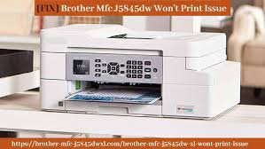 Insert cd driver to your computer, cd room/ your laptop, if doesn't have cd driver please download the driver in below. Fix Brother Mfc J5845dw Won T Print Issue Brother Mfc Brother Printers Brother