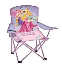 Disney Youth Princess Folding Chair With Armrest And Cup Holder Http Www Furnituressale Com Disney Youth Princes Kids Chairs Folding Armchair Camping Chairs