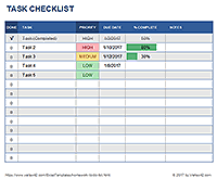 20 checklist templates create printable checklists with excel