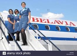 Belavia belarusian airlines, legally joint stock company belavia belarusian airlines (belarusian: Belavia Belarusian Airlines Ist Die Fluggesellschaft Und Nationale Fluggesellschaft Von Belarus Mit Sitz In Minsk Stewardessen Stewardessen Auf Der Treppe Stockfotografie Alamy