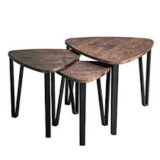 Check spelling or type a new query. Buy Industrial Nesting Tables Living Room Coffee Table Sets Of 3 Stacking End Side Tables Nightstands Vintage Night Tables For Bedroom Home Office Online In Philippines B06x9jm5f3