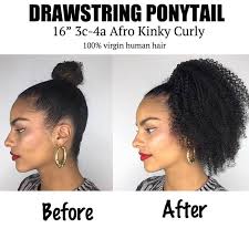 Scrutinizing our 1 reviews will also take you a step closer to trusting us further. Natural Textured Ponytail 100 Virgin Human Hair Betterlength