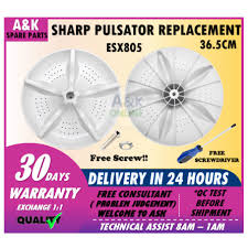Find trusted sharp spare part supplier and manufacturers that meet your business needs on exporthub.com qualify, evaluate, shortlist and contact sharp spare part companies on our free supplier directory and product source from global sharp spare part manufacturers and suppliers. Sharp Pulsator Esx805 Esx905 36 5cm Washing Machine Spare Parts Pinggan Mesin Basuh Shopee Malaysia