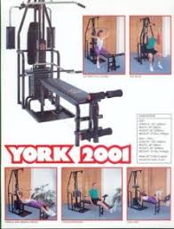 york 2001 with pecmate multi gym for sale in abbeyknockmoy