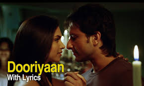 Dooriyan Lyrical Song Love Aaj Kal Saif Ali Khan Deepika Padukone Youtube