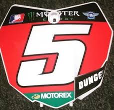 Well you're in luck, because here they come. Ryan Dungey 5 Ktm Supercross Replica Front Number Plate Red Plate Ebay