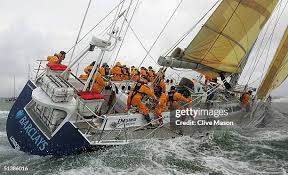 Stuart Jackson, skipper of Barclays Adenturer the youngest skipper in...  News Photo