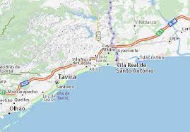 Folheto concelhio de castro marim. Michelin Altura Map Viamichelin