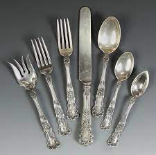 Florentine lace by reed & barton. Pin On Silver Flatware Serving Pieces Fish Sets