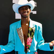 Lil Nas X Gives Cowboy Style A Very Glam Vegas Makeover Pink Cowboy Hat Style Cowboy Outfits