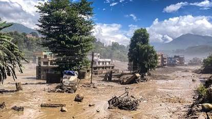 नेपाल में बाढ़ से तबाही:कई गांव और हाइड्रो पावर प्रोजेक्ट बहे, सात की मौत, 105 भारतीयों समेत 291 विदेशी लापता - Glacier Burst Tibet Causes Devastation Nepal Hydropower ...