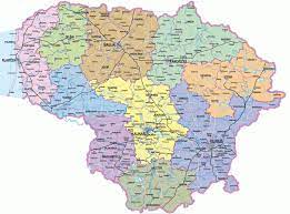 Es grenzt im westen an die ostsee und hat gemeinsame grenzen mit lettland, weißrussland, polen und russland (exklave oblast kaliningrad). Landkarte Litauen Karte Litauen Info