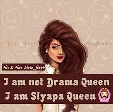 Siyapa Queen Crazy Girl Quotes Girl Quotes Girly Quotes