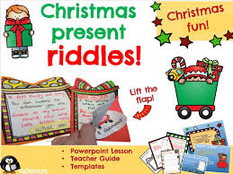 It's the perfect activity for killing time on a rainy day too. Christmas Poems Riddles Teaching Resources