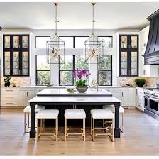 Black And Gold Kitchen Design Ideas Elegant Black White Kitchen White Kitchen Design Interior Design Kitchen Modern Farmhouse Kitchens