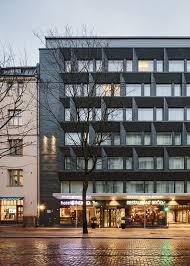 Gallery Of Hotel Indigo Helsinki Arkkitehdit Soini Horto 6 Hotel Exterior Facade Architecture Hotel Design Architecture
