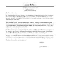 Maybe you would like to learn more about one of these? Professional Professor Cover Letter Examples Education Livecareer