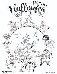 Country living editors select each product featured. Halloween Coloring Sheet Nist