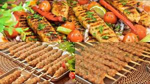 كباب الدجاج المشوي بطريقه المطاعم تابعوها من أطيب الوصفات Youtube Food Cooking Arabic Food