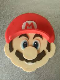 Has to be the best video game ever invented! Super Mario Theme Cake Topper