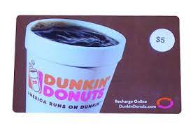 Free shipping, gift cards, and more. 5 Dunkin Donuts Gift Card For Sale Online Ebay