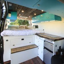 The Blue Lagoon Freedom Vans Van Conversion Interior Van Living Van Interior