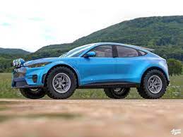 Expect that late in 2021, with a price tag of around £75,000. Off Road Mustang Mach E Gt Looks Ready To Rumble