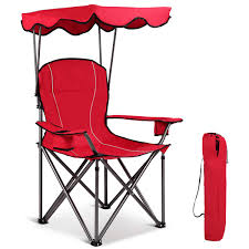 We did not find results for: Gymax Canopy Camping Chair Folding Sport Chair With Sunshade Carrying Bag Portable Heavy Duty Chair For Beach Poolside Travel Picnic Buy Online In Jersey At Jersey Desertcart Com Productid 113978788