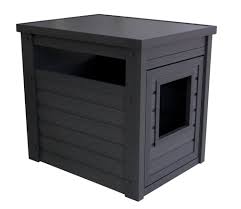Wer hier nicht sorgfältig ist, wird den geruch nur schwer wieder los! Ecoflex Katzenklo Schrank In Schwarz Mit Ablageflache Fur 18 15 Amazon Sparpfoten De