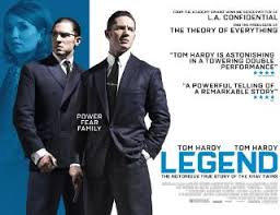 And he lifts weights too. Legend 2015 Film Wikipedia
