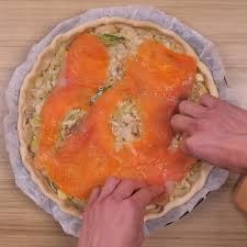 Quiche Au Poireau Et Saumon Fume Recette En 2020 Recette Quiche Poireaux Recette Quiche Quiche Poireaux