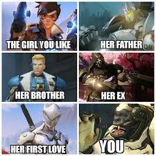 Man Overwatch Girl You D Better Not Harass Her Overwatch Meme Dva Tracer Xbox Playstation Gaming Overwatch Memes Overwatch Overwatch Funny