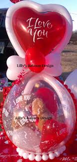 Add candy or plush to any bouquet. Pin By Diy Balloon Decorations How On Stuffed Balloons Valentines Balloons Balloon Gift Balloon Design