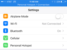 Nov 19, 2020 · set up personal hotspot. How To Use Your Iphone As A Personal Hotspot Over Usb