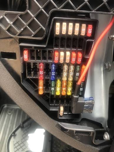 Spare fuse locations - Skoda Octavia Mk2 (2004 - 2013) - BRISKODA