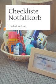 Notfallkorbchen Fur Die Hochzeit Was Muss Rein Diy Hochzeit Trauzeugin Hochzeit Notfallkorbchen Hochzeit Hochzeit