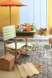 Neu Solblekt Schaukelstuhl Faltbar Eukalyptus Gestreift Grun Schaukelstuhl Haus Deko Schaukel