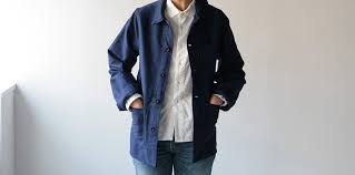 Le Labourer Bleu De Travail French Work Jacket Blue Jackets Work Jackets Jacket Outfits