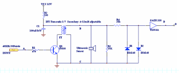 How To Measure Output Of The Ultrasonic Transducer Electrical Engineering Stack Exchange