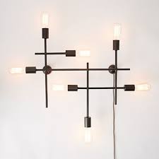Industrial Grid Wall Sconce Wall Sconces Bedroom Wall Sconces Modern Wall Sconces