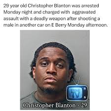 29 year old arrested for shooting male he thought he was following him