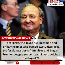 Dallas Stars Mourns the Passing of Former Owner Thomas O. Hicks